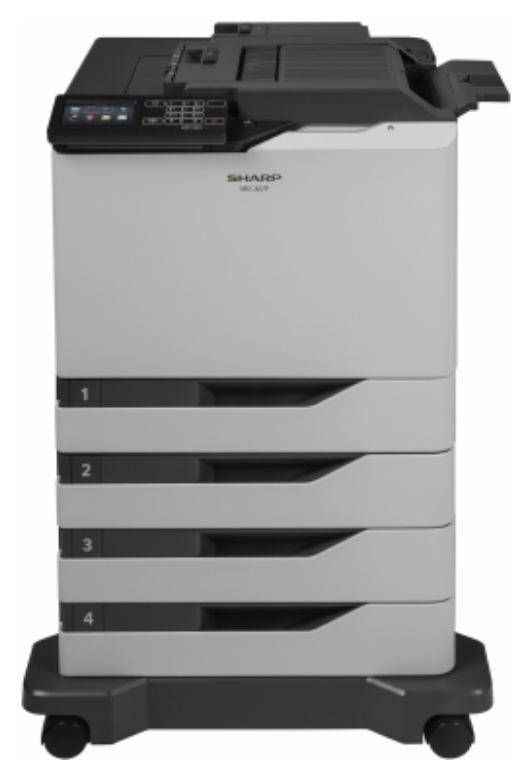 Sharp MX-C607P Color Laser Printer